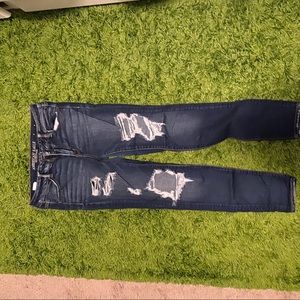 Pair of  American Eagle dark blue jeans!